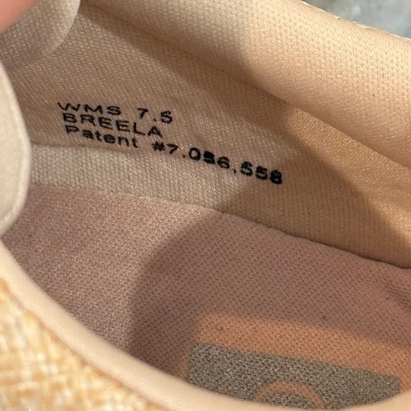 Women’s DOLCE VITA Breela tan raffia fashion sneakers- Size 7.5 - Picture 9 of 10